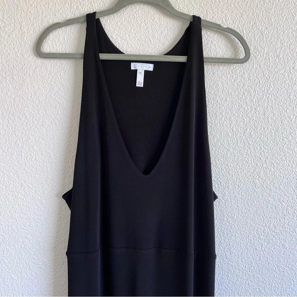 Leith Women’s Black Sleeveless Polyester Blend Dress - Picture 2 of 11